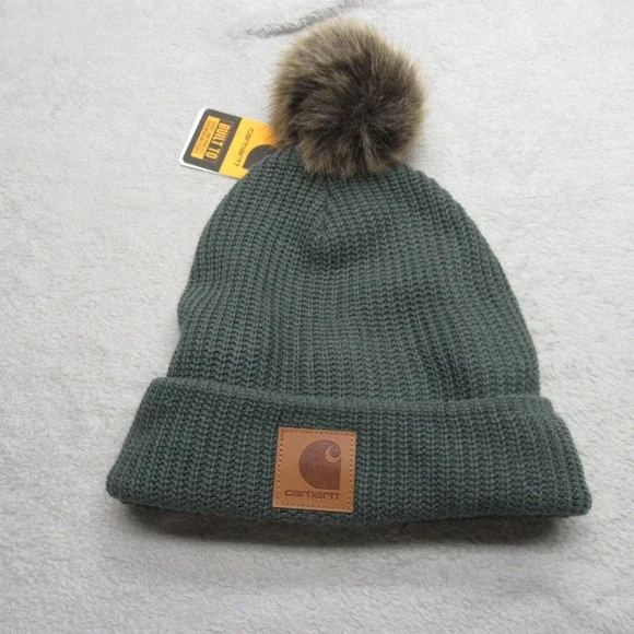 Carhartt Accessories Carhartt Beanie Hat Womens One Size Green